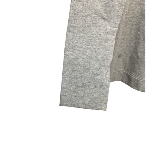 Lululemon Belle Wrap Heathered Medium Grey SZ 2 - Picture 12 of 14
